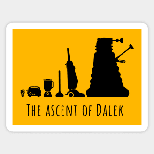 The Ascent of Dalek (BLACK) Magnet